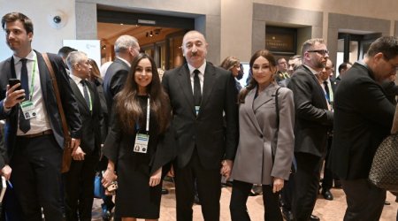 Prezident ailəsinin Münxendən səmimi FOTOLARI