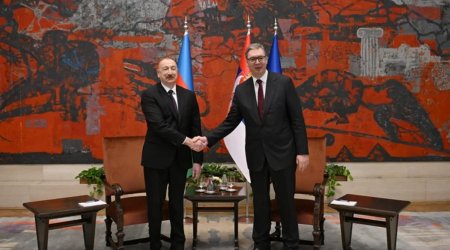 Serbiya prezidenti: "Ən çətin məsələlərdə Azərbaycandan dəstək almışıq" - VİDEO