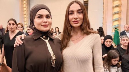 Fərqanə Qasımova Arzu Əliyeva ilə bir arada &ndash; FOTO