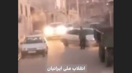 Həmədana zirehli texnika yeridildi: Yüzlərlə insan həbs edildi - VİDEO