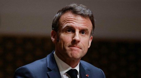 Makron: &ldquo;Söz azadlığı tamamilə cəfəngiyyatdır&rdquo; - VİDEO