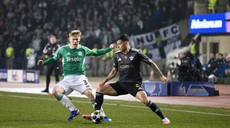 &ldquo;Qarabağ&rdquo; - &ldquo;Nyukasl&rdquo; oyununun ilk hissəsi 0:5 hesabla BİTDİ - VİDEO