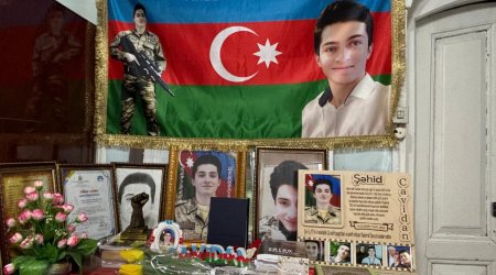 Şəhid Cavidan Məmmədlinin xatirəsi belə anıldı - FOTO