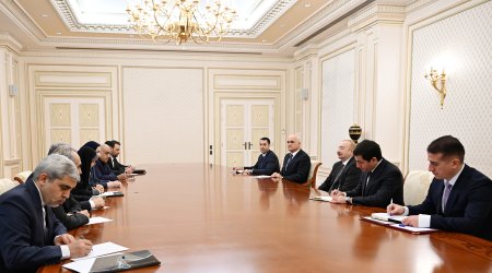 İlham Əliyev iranlı naziri qəbul etdi &ndash; FOTO