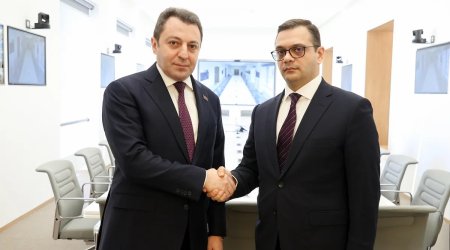 Elnur Məmmədov ermənistanlı həmkarı ilə Cenevrədə bu məsələləri müzakirə etdi - FOTO