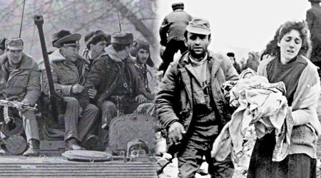 Rus hərbçilərinin iştirakı ilə törədilən İNSANLIQ CİNAYƏTİ &ndash; Qisası qiyamətə qalmayan XOCALI SOYQIRIMI