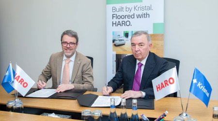 Premium parket və laminat bazarında TOP istehsalçılardan biri olan HARO ilə memorandum imzalandı - &ldquo;Kristal!&rdquo;