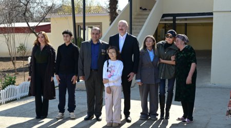 Prezident və birinci xanım Xocavənd şəhərində görülmüş işlərlə tanış oldular - FOTO