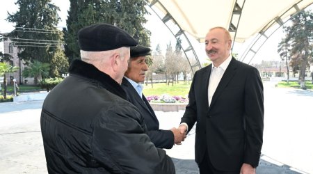 İlham Əliyev: &ldquo;Bir daha xalqımızın başına belə fəlakətlər gəlməyəcək&rdquo;