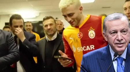 Ərdoğan &ldquo;Qalatasaray&rdquo;ı təbrik etdi &ndash; VİDEO