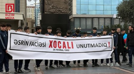 Azərbaycan xalqı "Ana harayı" abidəsini ziyarət edir &ndash; FOTO