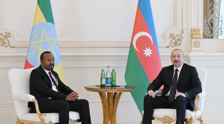 İlham Əliyevin Efiopiyanın Baş naziri ilə geniş tərkibdə GÖRÜŞÜ: Mühüm sənədlər imzalandı