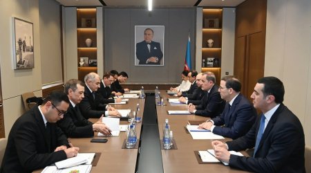 Azərbaycan və Türkmənistan arasında siyasi məsləhətləşmələr KEÇİRİLDİ - FOTO