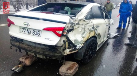 İsmayıllıda ZƏNCİRVARİ qəza &ndash; Ölən və yaralananlar var - FOTO