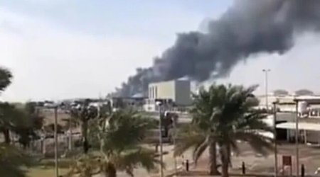 Abu Dabi raketlə vuruldu - FOTO