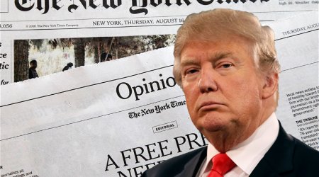 &ldquo;The New York Times&rdquo; Trampın İrana yanaşmasını məsuliyyətsiz adlandırdı