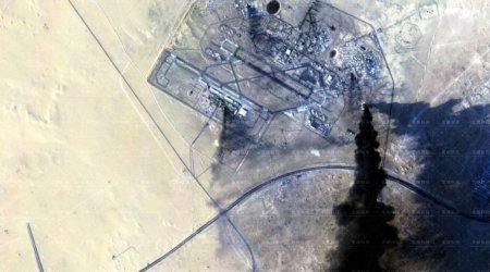 İranın zərbəsindən sonra Küveytdəki ABŞ bazasının PEYK görüntüsü