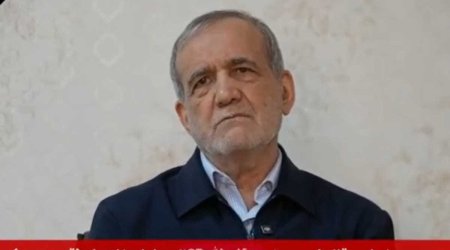 Ölüm xəbəri yayılan Pezeşkianın ilk videomüraciəti - VİDEO