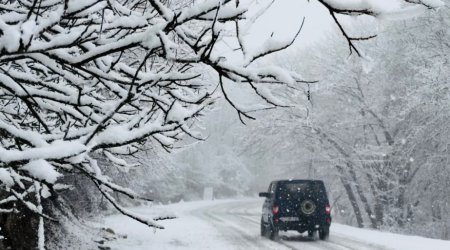 Bəzi yerlərdə qar yağır - FAKTİKİ HAVA