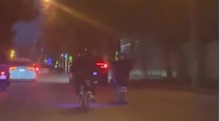 Yollarda təhlükə yaradan motosiklet sürücüləri &ndash; ANBAAN VİDEO