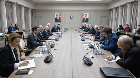 Şahin Mustafayev Overçukla görüşdü &ndash; Müzakirə olunan məsələlər &ndash; FOTO