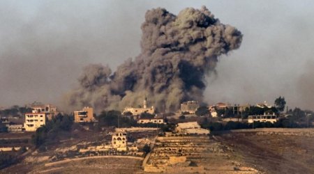 İsrail Hizbullah-ın 70-dən çox silah anbarını vurub - VİDEO