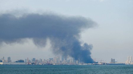 ABŞ-ın Küveytdəki hərbi bazası tamamilə məhv edilib - VİDEO