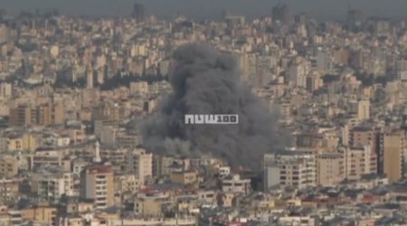 İsrail Beyrutu bombalayır &ndash; VİDEO