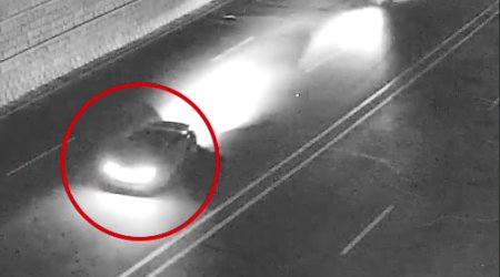 Bakıda motosiklet ağır qəzaya düşdü &ndash; ANBAAN VİDEO