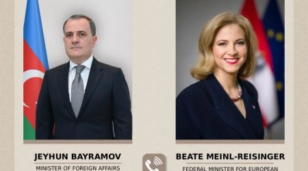 Avstriyalı nazir İranın Azərbaycana qarşı dron hücumlarını qətiyyətlə pisləyib