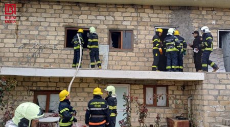 Göygöldəki yanğında xəsarət alan şəxsin SON DURUMU