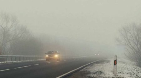 Bəzi yollar dumanlı olacaq