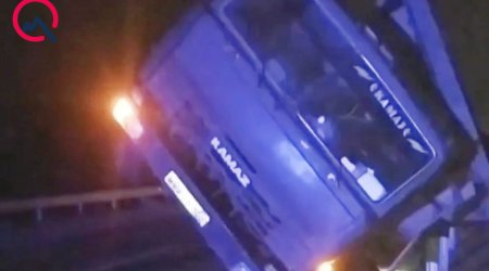 Bir qəzadan yayınıb, digərinə tuş gəldi &ndash; VİDEO