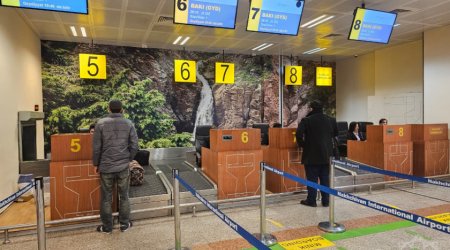 Naxçıvanda sərnişinlər qeydiyyatdan keçirlər - Bakıya gələcəklər - FOTO/VİDEO