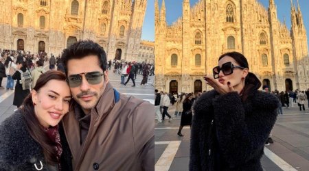 Burakla Fahriyənin İtaliya istirahəti &ndash; FOTO