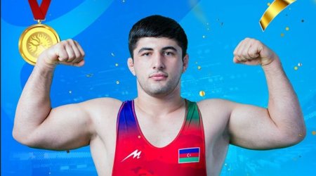 Daha bir güləşçimiz Avropa çempionatında medal qazandı