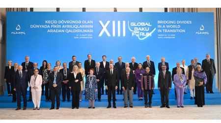 İlham Əliyev XIII Qlobal Bakı Forumunun AÇILIŞ MƏRASİMİNDƏ