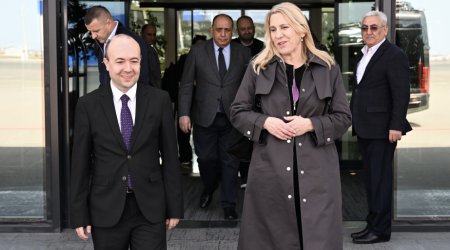 Jelka Tsviyanoviçin Azərbaycana səfəri başa çatdı