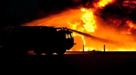 Zaqatalada yaşayış evi yandı