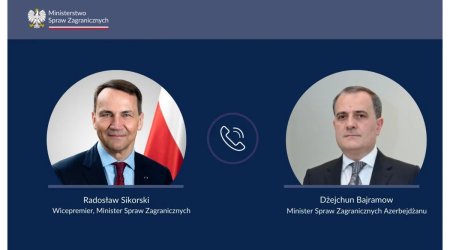 Ceyhun Bayramovla polşalı həmkarı arasında TELEFON DANIŞIĞI: Nələr müzakirə edildi?