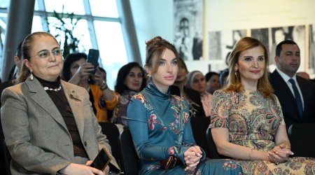 Alena Əliyeva Milli Xalça Muzeyində SƏRGİDƏ - FOTO