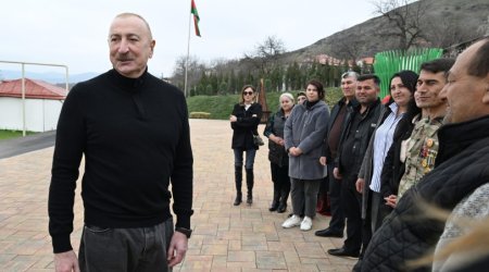 İlham Əliyev: "Biz bu torpaqların əsl sahibləriyik" - VİDEO