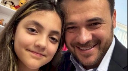 Emin Ağalarov qızı ilə birgə avtomobil sürdü &ndash; VİDEO