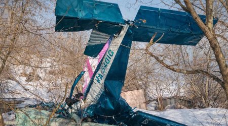 Rusiyada təyyarə qəzaya uğradı: Ölənlər var - FOTO