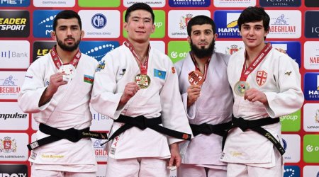 Cüdoçumuz &ldquo;Böyük Dəbilqə&rdquo;də gümüş medal qazandı