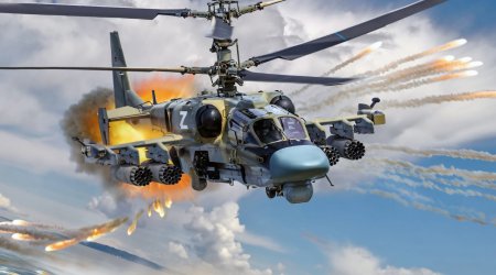 Ukrayna Rusiyaya məxsus vertolyotu vurub