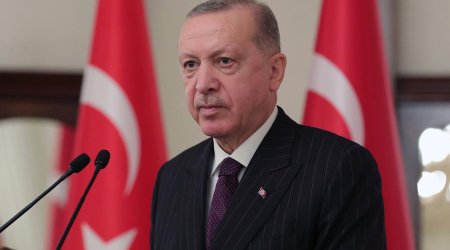 Ərdoğan helikopter qəzası ilə bağlı başsağlığı verdi