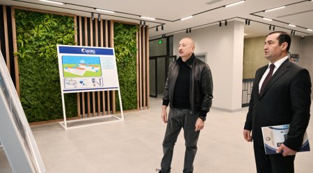 İlham Əliyev "Şirvan Aqro" heyvandarlıq kompleksinin açılışında &ndash; FOTO/VİDEO