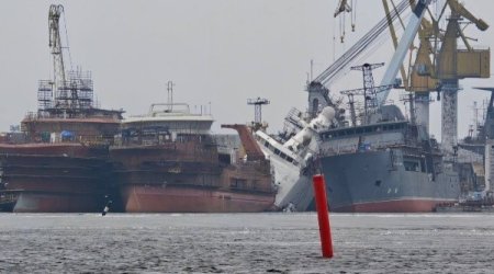 Rusiya FSB-nin gəmisi Ukraynanın hücumundan sonra &ndash; FOTO