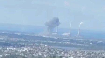 İrandan İsrailin ən böyük elektrik stansiyasına raket hücumu &ndash; VİDEO